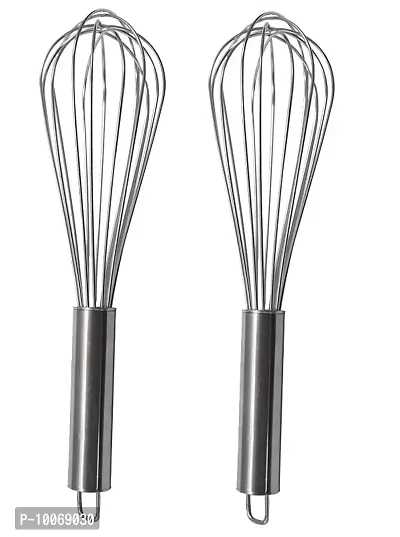 2 Pcs Mini Whisk Sets, Stainless Steel Egg Wire Tiny Whisks for Cooking Baking, Kitchen Tool Utensil, Beater Balloon...