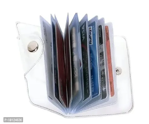 2 Pieces Wallet Balini and Transparent Button ATM Cardholder Best Valentine Gift-thumb3