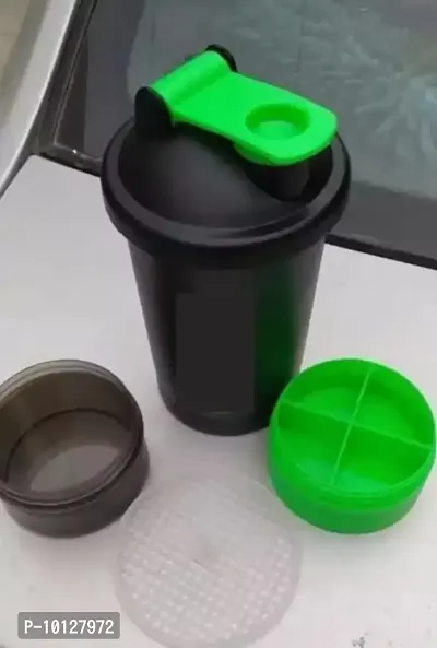 Gym Shaker with Protein compartment-thumb0
