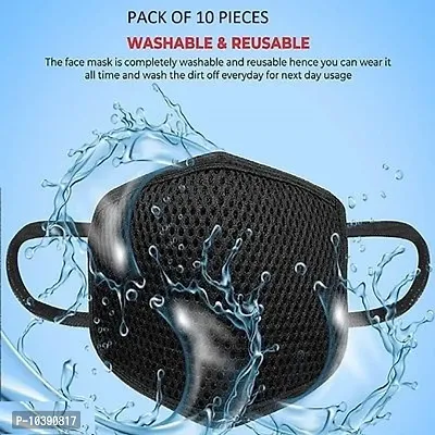 Mask 10 pieces washable and Reusable-thumb0
