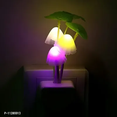 Magic Mushroom Shape LED Night Color Changing Lamp-thumb0