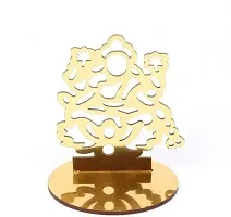 MDF Laxmi Shadow Tealight Holder for Home Decor, Diwali  Festive Decoration-thumb1