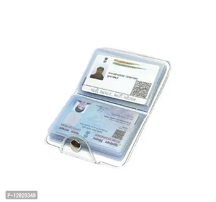 4 Pieces  Transparent ATM Cardholder-thumb2