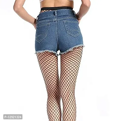 Fishnet Womens Sexy Black Net Pattern Pantyhose-thumb4
