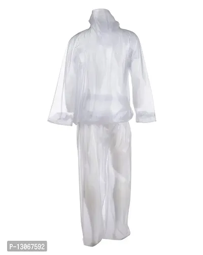 PVC Unisex Transparent Rain suit rain coat. free size