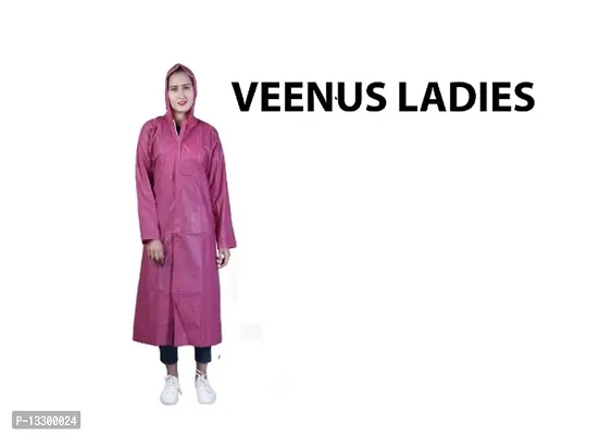 Ladies Long Raincoat Mix Color