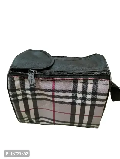 Check Travel Bag ,cosmetic bag shaving kit bag -  Only Bag 19 cm x 14 cm x 9 cm