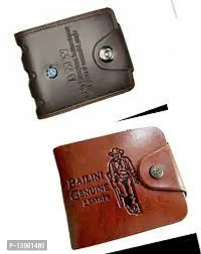 Combo of BMW Wallet and Balini Wallet