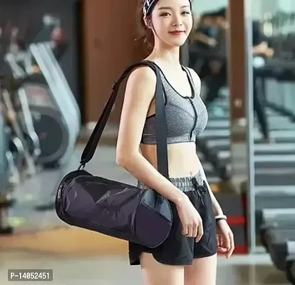 Black Gym Bag multipurpose travel bag-thumb0