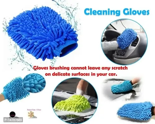 Microfiber Cleaning Gloves Pack of 1 pc