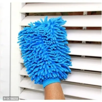 Pack of 10 Microfiber  Dusting Cleaning Glove for Home Office Kitchen Hotel-thumb4