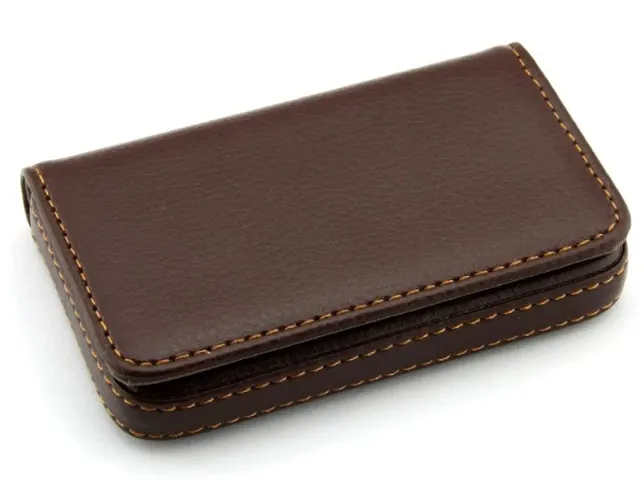 Elegant Artificial Leather Solid Wallets For Men