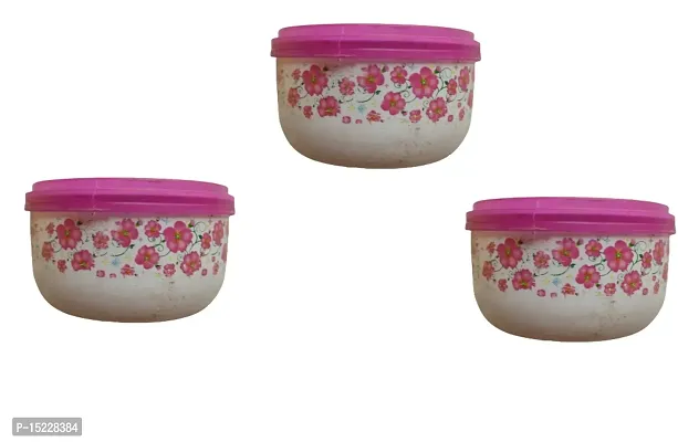 Set of 3 Plastic Container small for keeping masala etc-thumb0