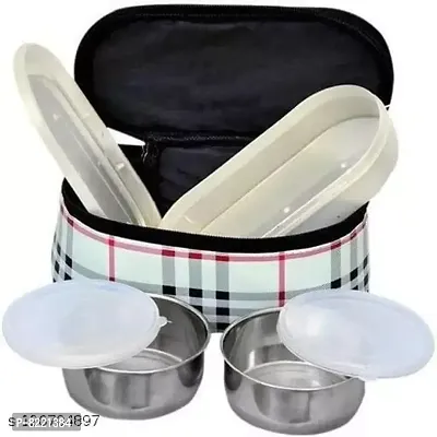 Smart combo office lunchbox buy 1 get 1 lunch box 3 container-thumb4