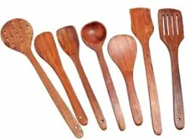 Shop Wooden N Wooden Cutlery Set (Pack of 7)-thumb3