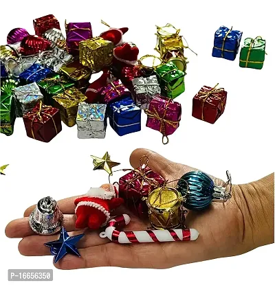 Multispace 82 pcs Christmas Tree Decorations for Home (Multi_Small)-thumb4