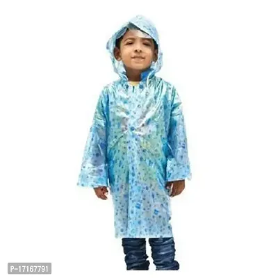 Kids Printed raincoat for rainy season-thumb0