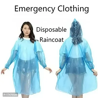 3 Pieces  Set Pocket Size Disposable Raincoat for Men and Women for Travel Use | Easy to Carry Rain Card | Pocket Emergency Waterproof Rain Poncho | Rain Card |