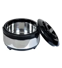 1000 ml Steel Cassrole Stainless Steel Thermoware Casserole Hot Pot For Hot meal/Hot Chapati/Curry-thumb1