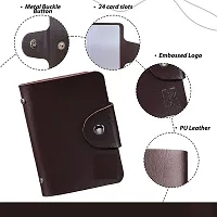 Designer Blue Rexine Solid Two Fold Wallet For Men-thumb2