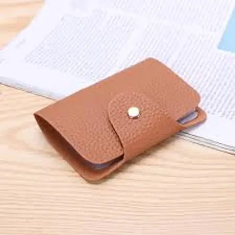 Trendy Two Fold Artificial Leather Wallets For Men