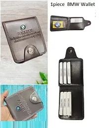 Designer Black Artificial Leather Solid Two Fold Wallet For Men-thumb2