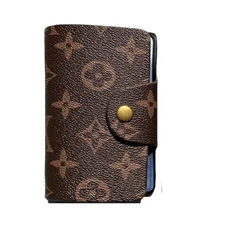 Classy Artificial Leather Card Holder