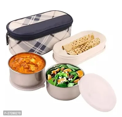 1 piece Kids Bag Tiffin Lunch Box 3 containers-thumb2