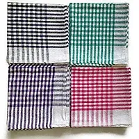 Pack Of 12 Multicolor Multipurpocotton Kitchen Cleaning Dusting Cloth Roti Chapati Kapda Tea Towel Duster-thumb1
