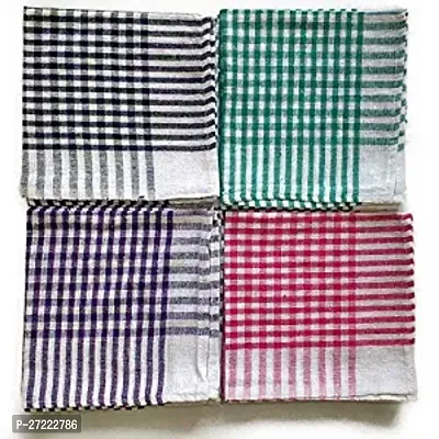 Pack Of 12 Multicolor Multipurpocotton Kitchen Cleaning Dusting Cloth Roti Chapati Kapda Tea Towel Duster-thumb2
