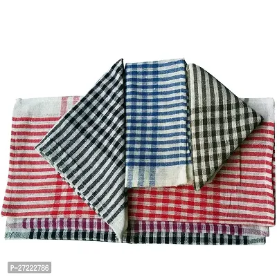 Pack Of 12 Multicolor Multipurpocotton Kitchen Cleaning Dusting Cloth Roti Chapati Kapda Tea Towel Duster-thumb4