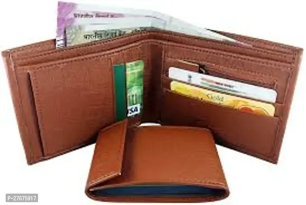 Stylist Artificial Leather Wallet For Men-thumb5