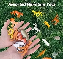 Jungle Animal Figures Playset For Kids-thumb1