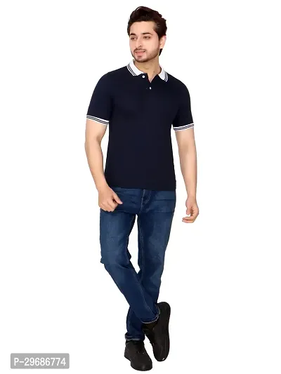 Stylish Polycotton Printed T-Shirt For Men