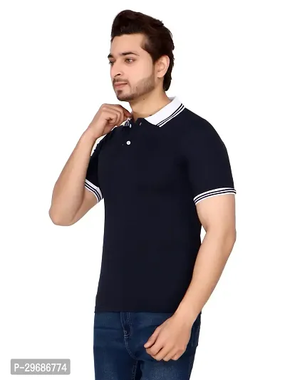 Stylish Polycotton Printed T-Shirt For Men-thumb4