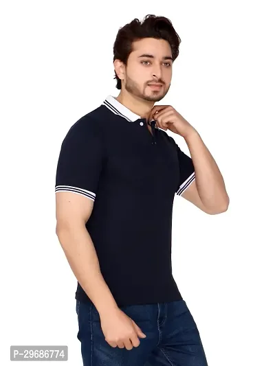 Stylish Polycotton Printed T-Shirt For Men-thumb5