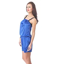 Women's Satin Night Suits Jumpsuits-thumb1