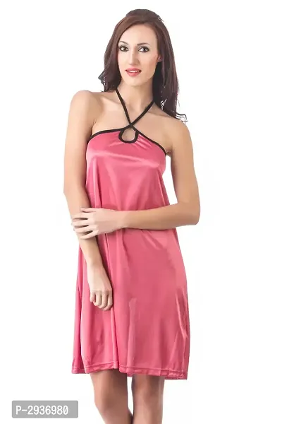 Women's Satin Nightdress-thumb0