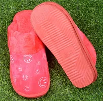 CLYMAA Winter Home Slippers , Non-Slip , Soft ,Fur,Warm with Soft Rubber Sole (WSL211500019PK38)-thumb1