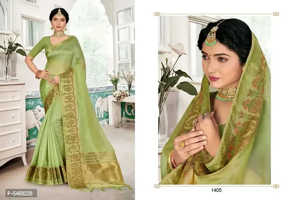 Banarasi Silk Kanchipuram Silk Saree With Blouse Piece for Wedding Collection-thumb0