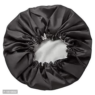 Agasti Handmade Fully Reversible Luxuries Pure Satin Hair Bonnet satin sleep cap (slip cap2)-thumb2