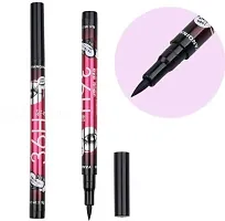 36 Hours Precision Liquid Waterproof Lash Eyeliner Pencil - Black - Pack 6 (Black) Matte Finish-thumb1