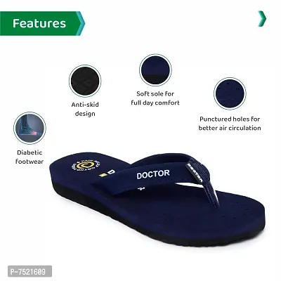 ORTHO JOY doctor slippers | Soft chappal for women | Comfortable womems's slipper-thumb3