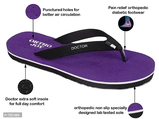 ORTHO JOY Doctor Ortho Slippers For Women Daily Use / mcr chappals for women-thumb2