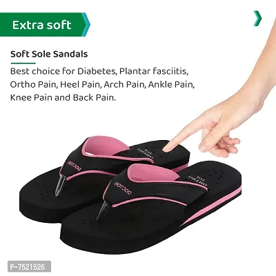 ORTHO JOY Doctor Slipper for Women Orthopedic Super Comfort Fit Cushion Chappal Flip-Flop ortho slippers For Ladies and Girls-thumb5