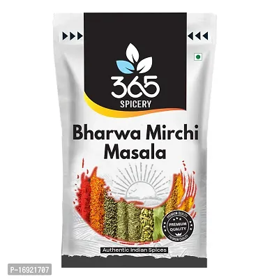 Spicery Bharwa Mirchi Masala 100 Gm Pouch Exotic Blended Spices-thumb0