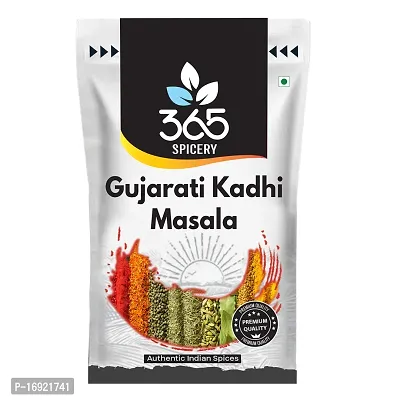 Spicery Gujarati Kadhi Masala 200 Gm Pouch Exotic Blended Spices-thumb0