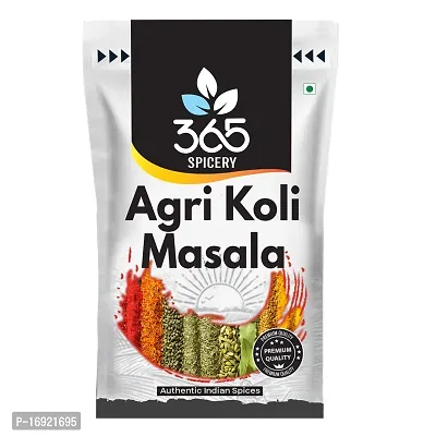 Spicery Agri Koli Masala 100 Gm Pouch Exotic Blended Spices-thumb0