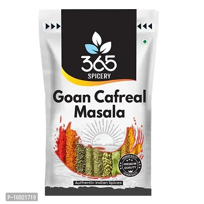 Spicery Goan Kafreal Masala 100 Gm Pouch Exotic Blended Spices-thumb0