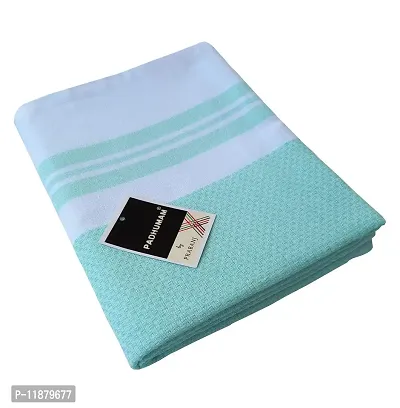 PADHUMAM Bath Towels Cotton Size 80cm x 160cm - Pack of 1 Green-thumb0